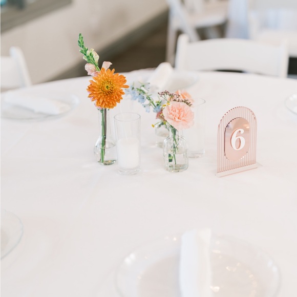 Mid century modern arch table numbers - Picture 2 of 5